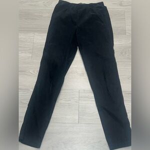 Oska Pants Straight corduroy trousers without fastening, elastic waistband Size0